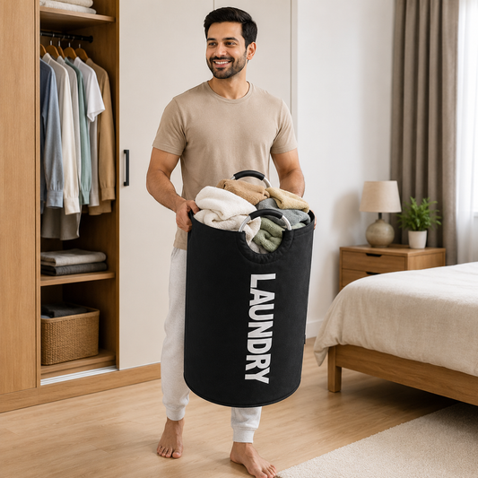 90L Premium Foldable Laundry Basket