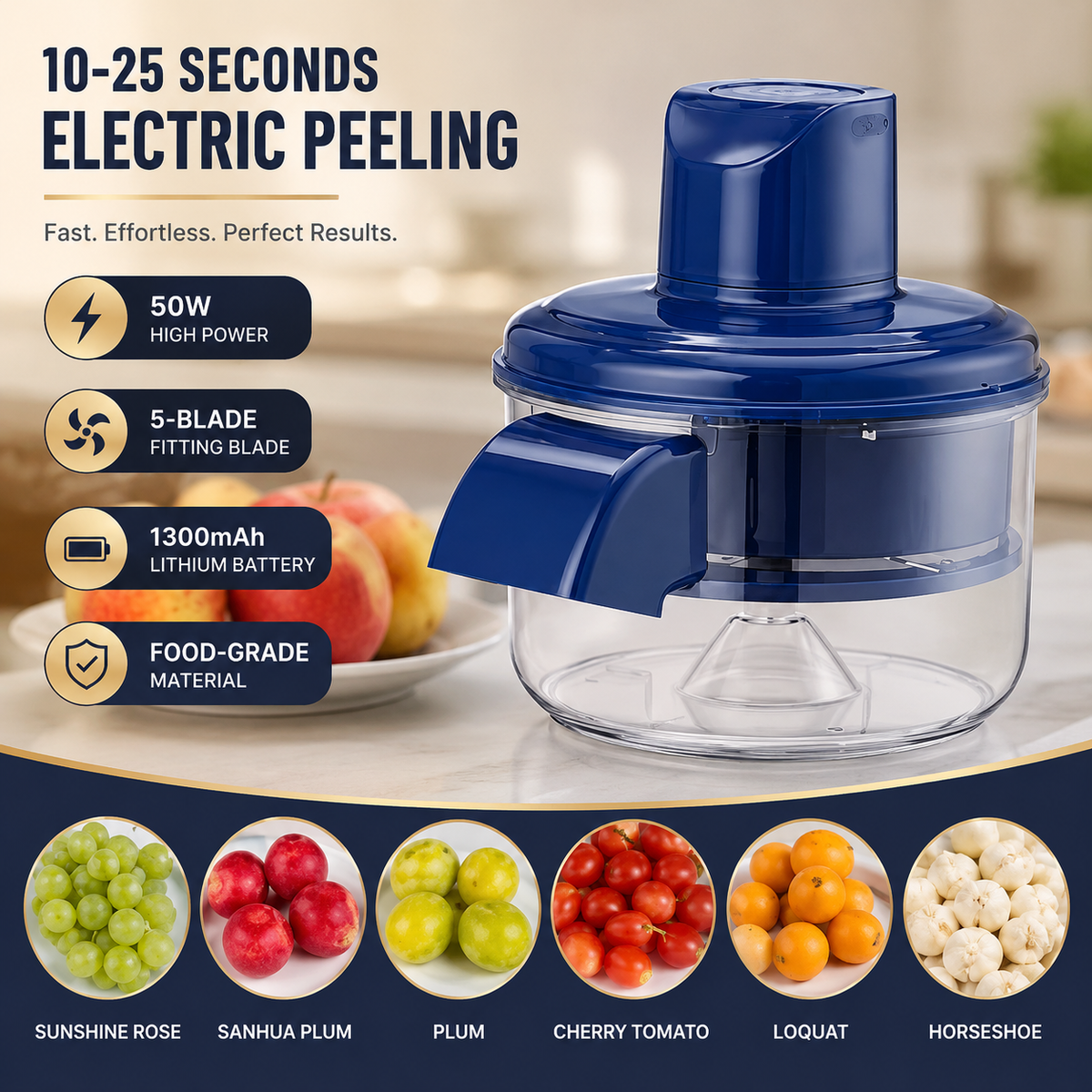 PeelMate -Automatic Fruit & Vegetable Peeler