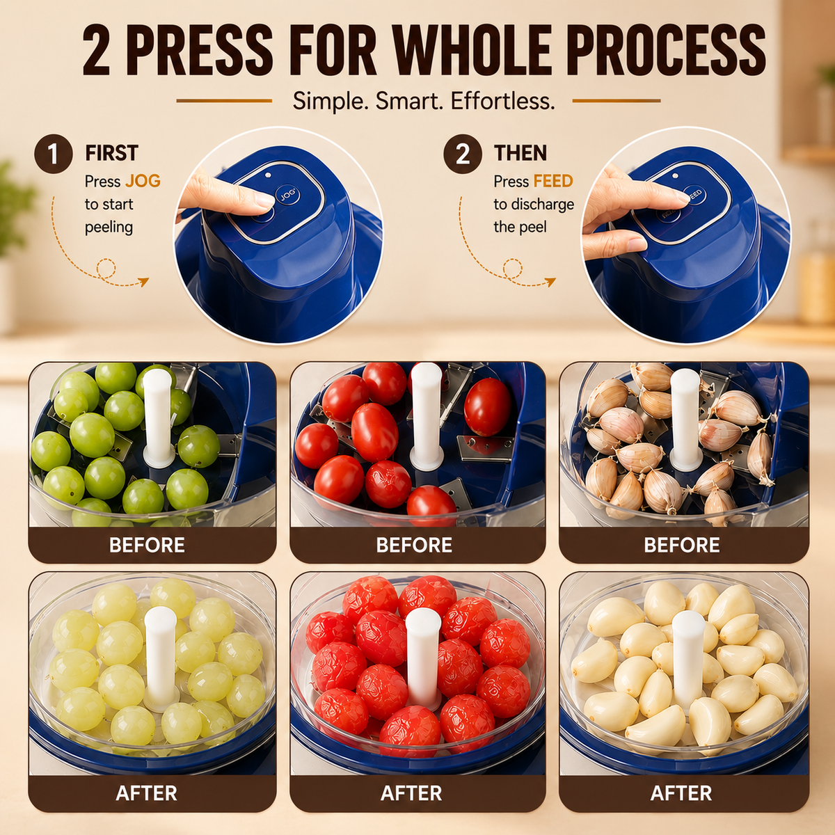 PeelMate -Automatic Fruit & Vegetable Peeler