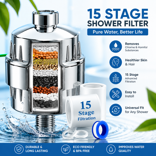 AquaPure 15 stage shower filter